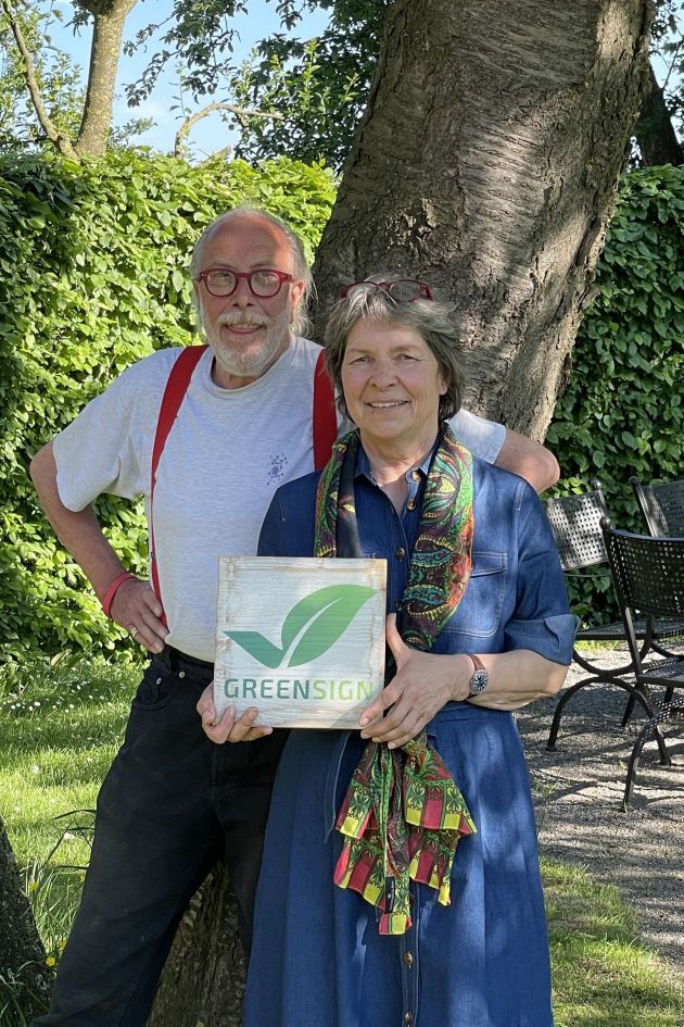 Familie Merrettig mit GreenSign Auszeichnung
