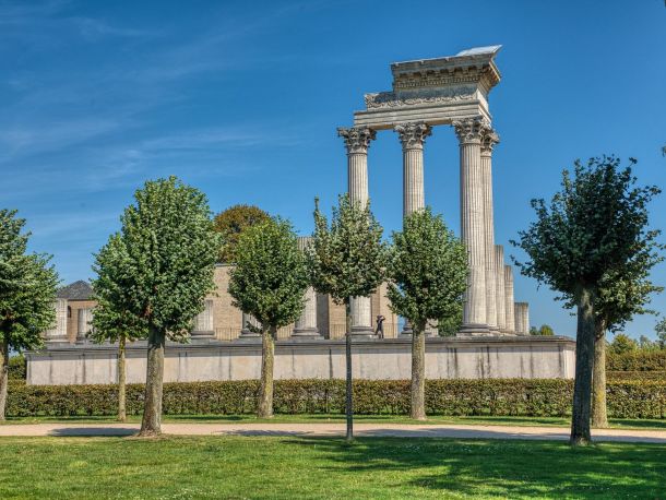 alte römische Ruinen in Xanten