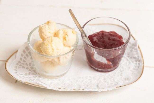 Scones-Marmelade