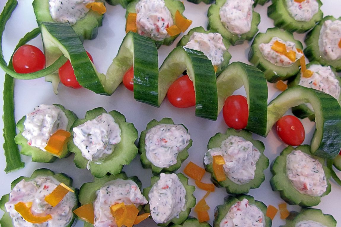 Gemuese-Snacks