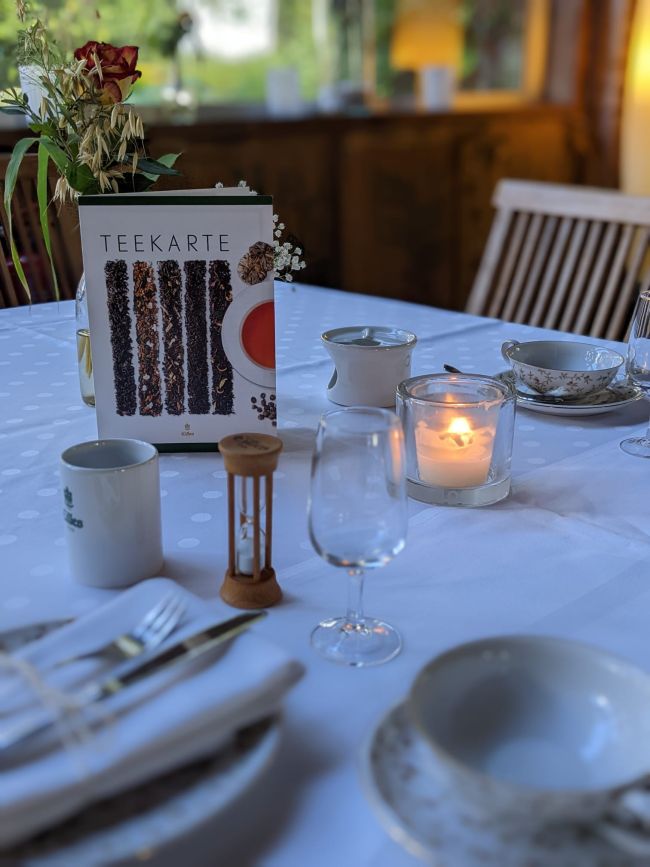 klassische englische Teatime auf dem Lindenhof