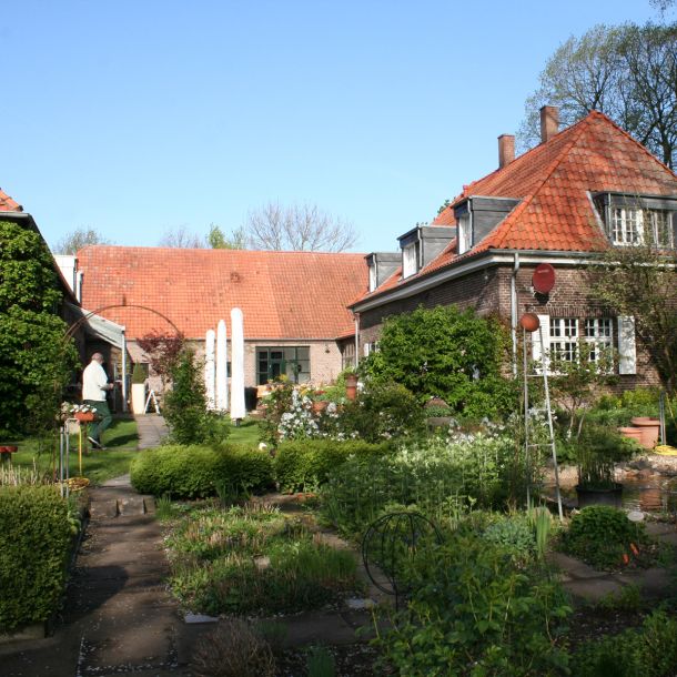 Garten des Lindenhof im englischen Stil